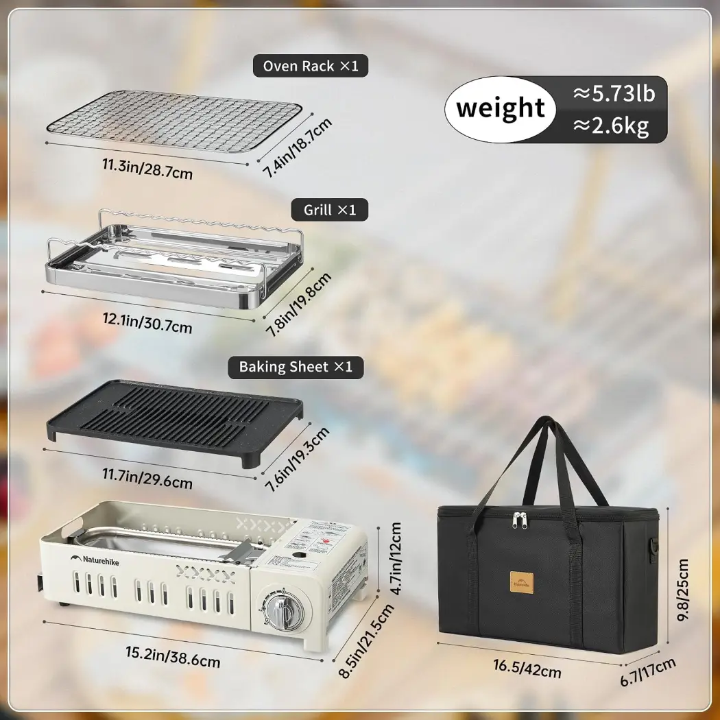 اجاق گاز چند منظوره بای ژو نیچرهایک مدل CNK2450CF033