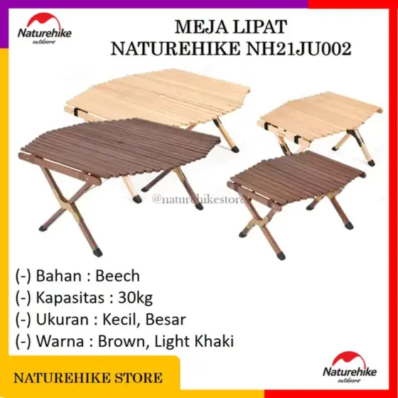 میز چوبی نیچرهایک مدل NH21JU002